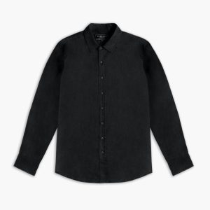 Linen Shirt | Black