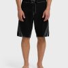 Fluid 2K Pro Performance 21 Boardshorts - Black White
